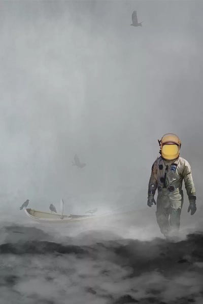 Kids Astronomy & Space Art: Troubled Waters by Jason Brueck