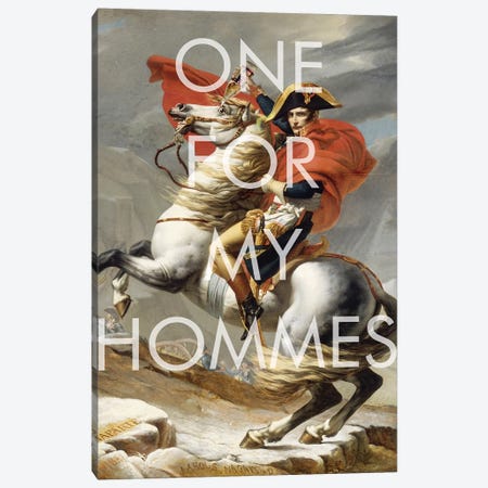 One for My Hommes  Canvas Print #BRU73} by Jason Brueck Canvas Print