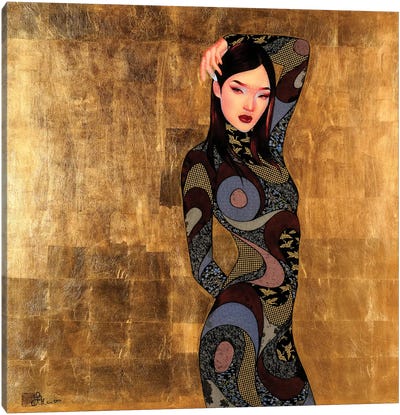 Ran Canvas Art Print - Artists Like Klimt