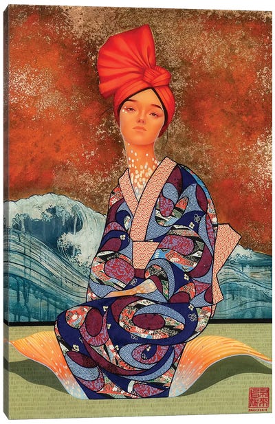 Ama Canvas Art Print - Artists Like Klimt