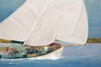 Lake Sailing by John Burrows canvas print