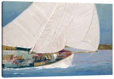 Lake Sailing Canvas Art Print