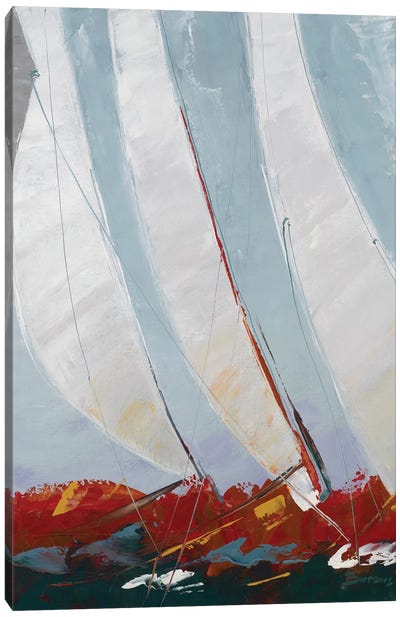 Racing the Wind Canvas Art Print