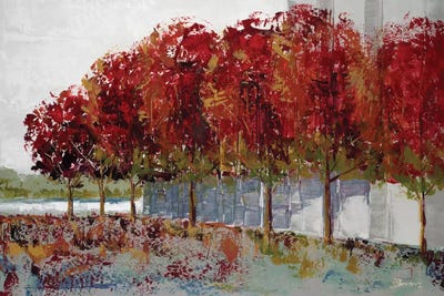 Fall at Soba Commone by John Burrows canvas print