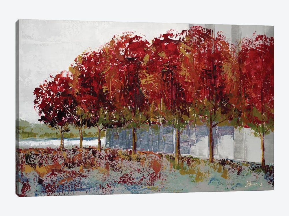 Fall at Soba Commone by John Burrows 1-piece Canvas Wall Art