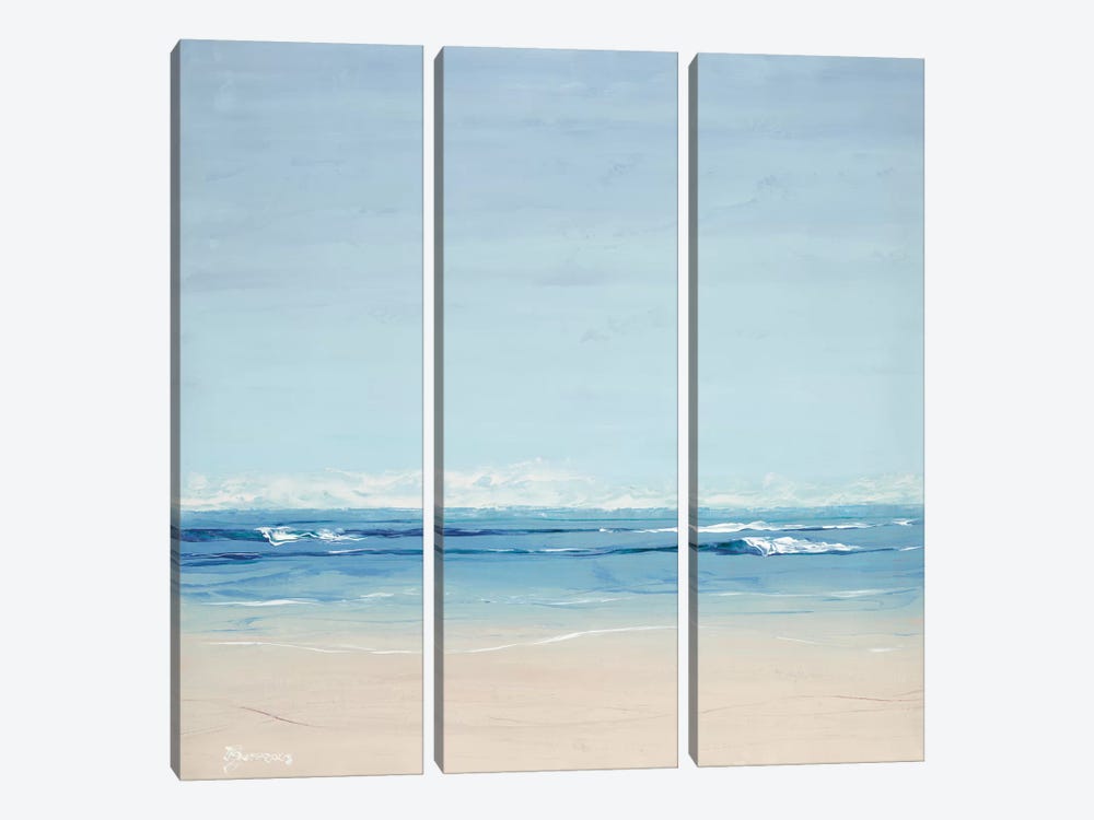 Seascape by John Burrows 3-piece Canvas Art Print