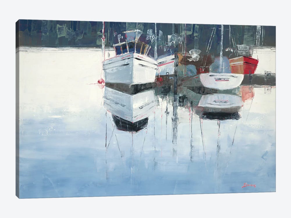 Dock Tight by John Burrows 1-piece Art Print