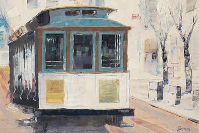 Cable Town by John Burrows canvas print