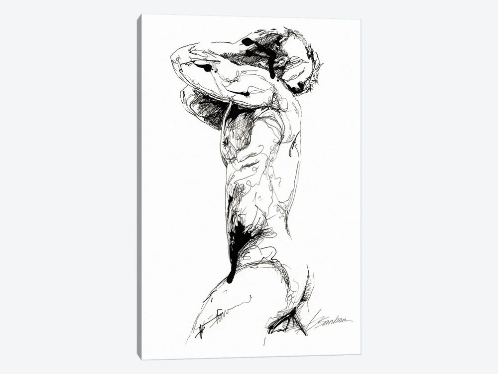 The Strength Of His Mind by Brenden Sanborn 1-piece Canvas Wall Art