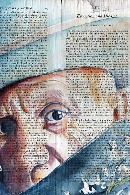 Pablo Picasso In Blue Hat On Book Paper