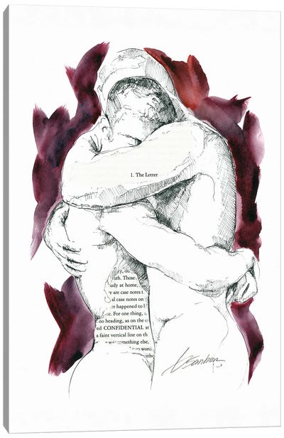 Love Letter Canvas Art Print - LGBTQ+ Art