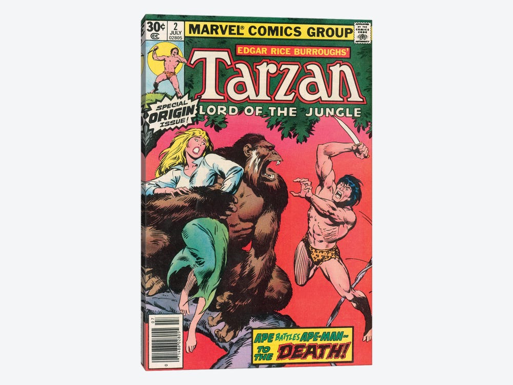 Tarzan® Comic Cover #2 by John Buscema 1-piece Art Print