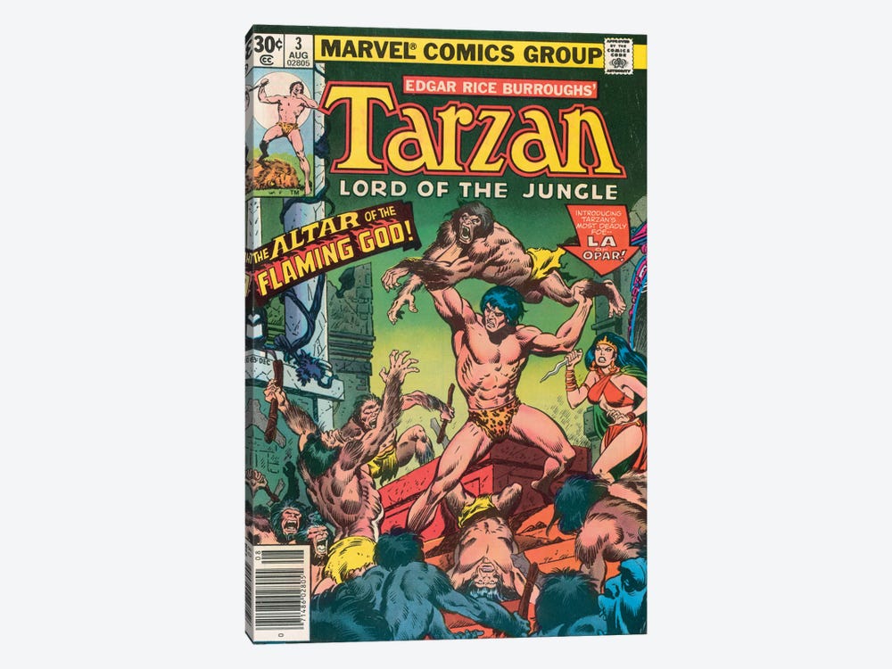 Tarzan® Comic Cover #3 by John Buscema 1-piece Canvas Art
