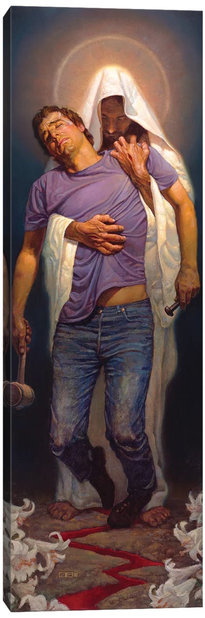 Forgiven Canvas Art Print - Jesus Christ