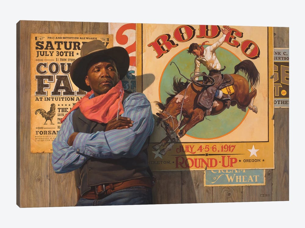 Rodeo Poster by Thomas Blackshear II 1-piece Art Print