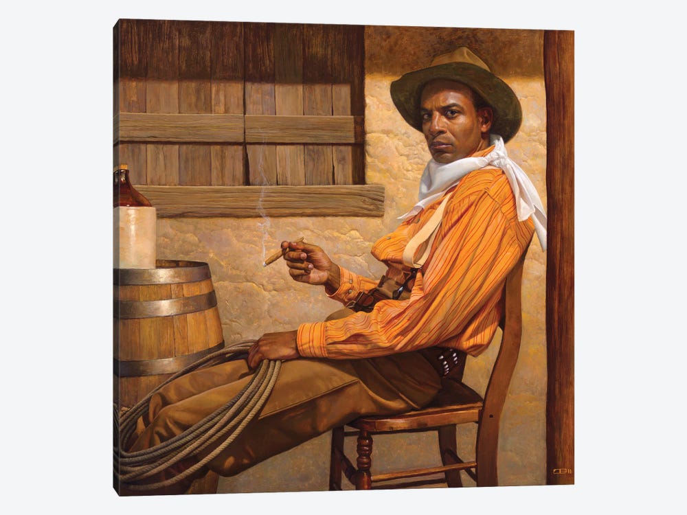 Texas Chillin by Thomas Blackshear II 1-piece Canvas Print