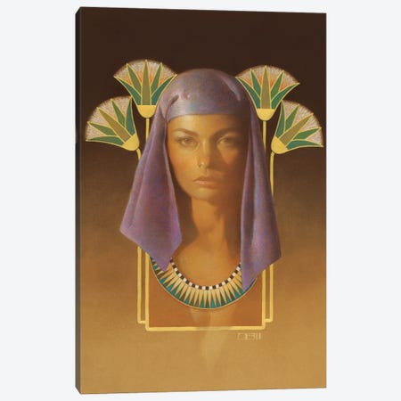 Egyptian Jewel Canvas Print #BSH34} by Thomas Blackshear II Canvas Wall Art
