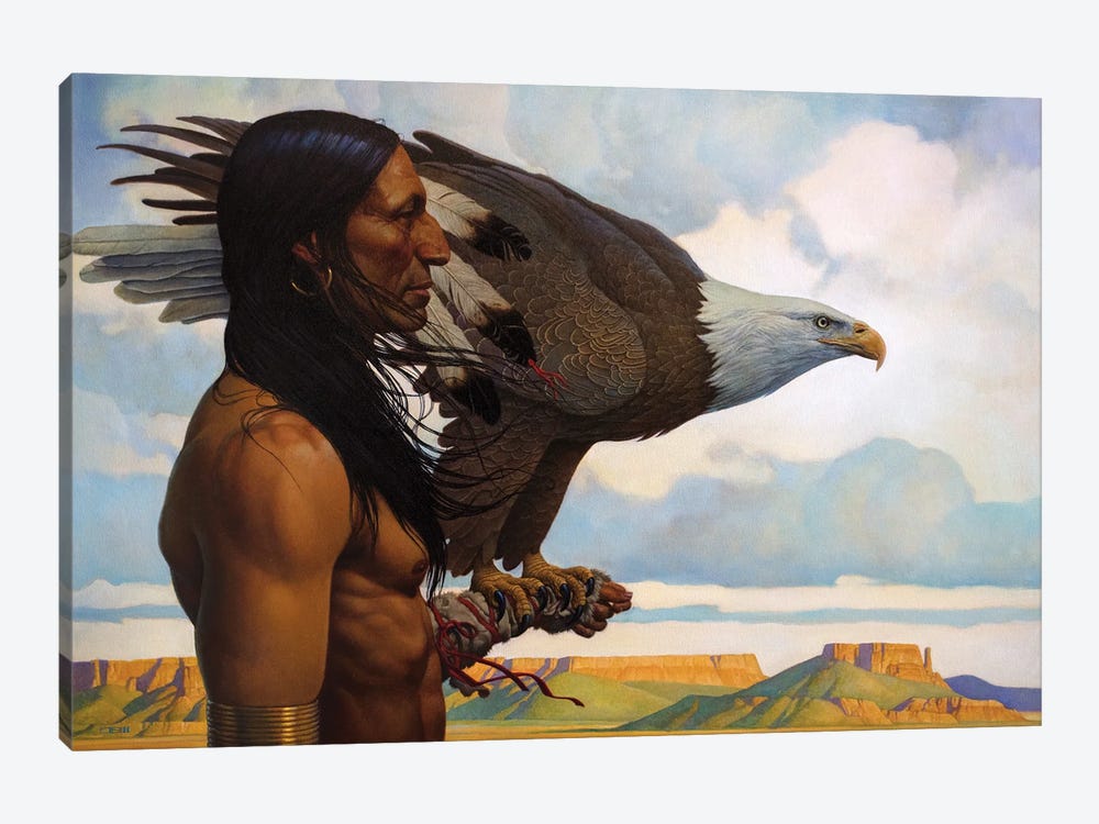 Brother Eagle by Thomas Blackshear II 1-piece Art Print