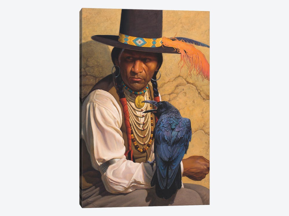 Crow by Thomas Blackshear II 1-piece Canvas Artwork