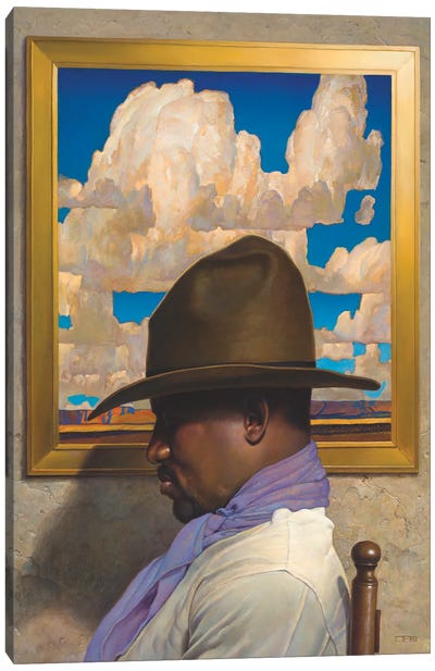 Dixon Dream Canvas Art Print - Contemporary Portraiture by Black Artists