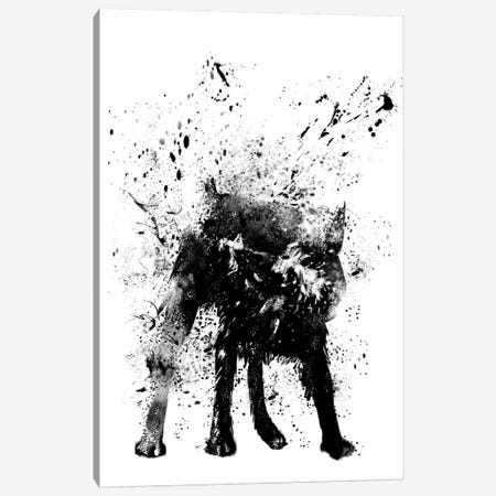 Wet Dog Canvas Print #BSI10} by Balazs Solti Canvas Artwork