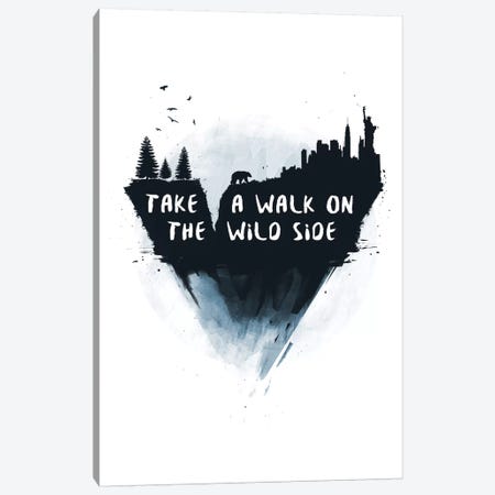 Take A Walk On The Wild Side Canvas Print #BSI134} by Balazs Solti Canvas Print