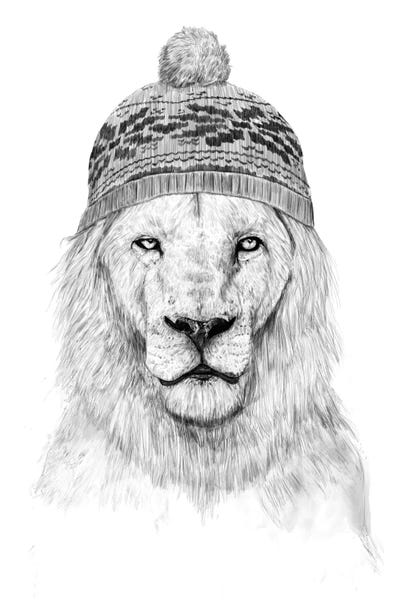 Black & White Drawings & Illustrations: Winter Is Coming I by Balazs Solti