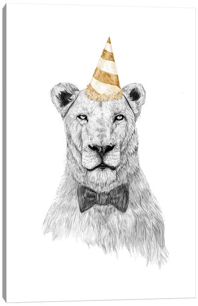 Get The Party Started Canvas Art Print - Balazs Solti