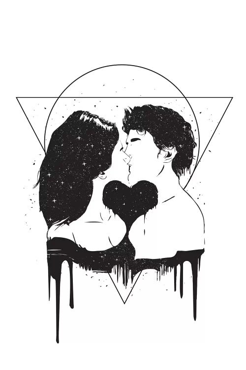 Cosmic Love by Balazs Solti wall art