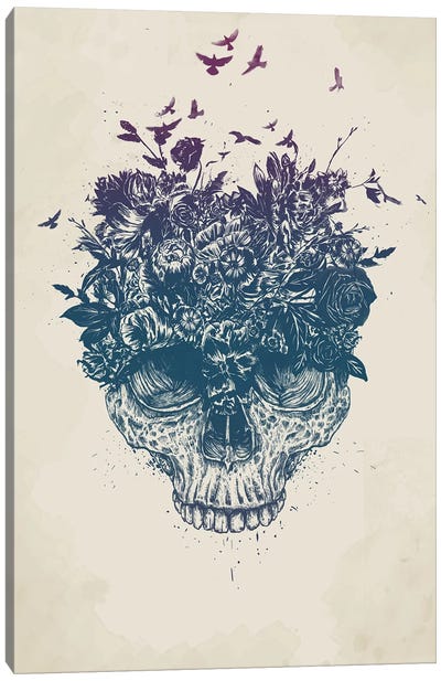 My Head Is A Jungle Canvas Art Print - Balazs Solti