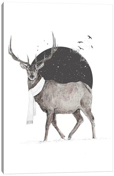Winter Is All Around 2 Canvas Art Print - Balazs Solti