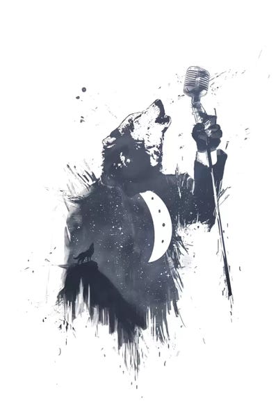 Microphones: Wolf Song II by Balazs Solti