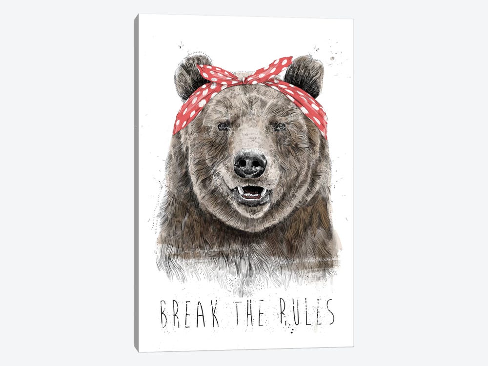 Break The Rules (In Color) by Balazs Solti 1-piece Art Print