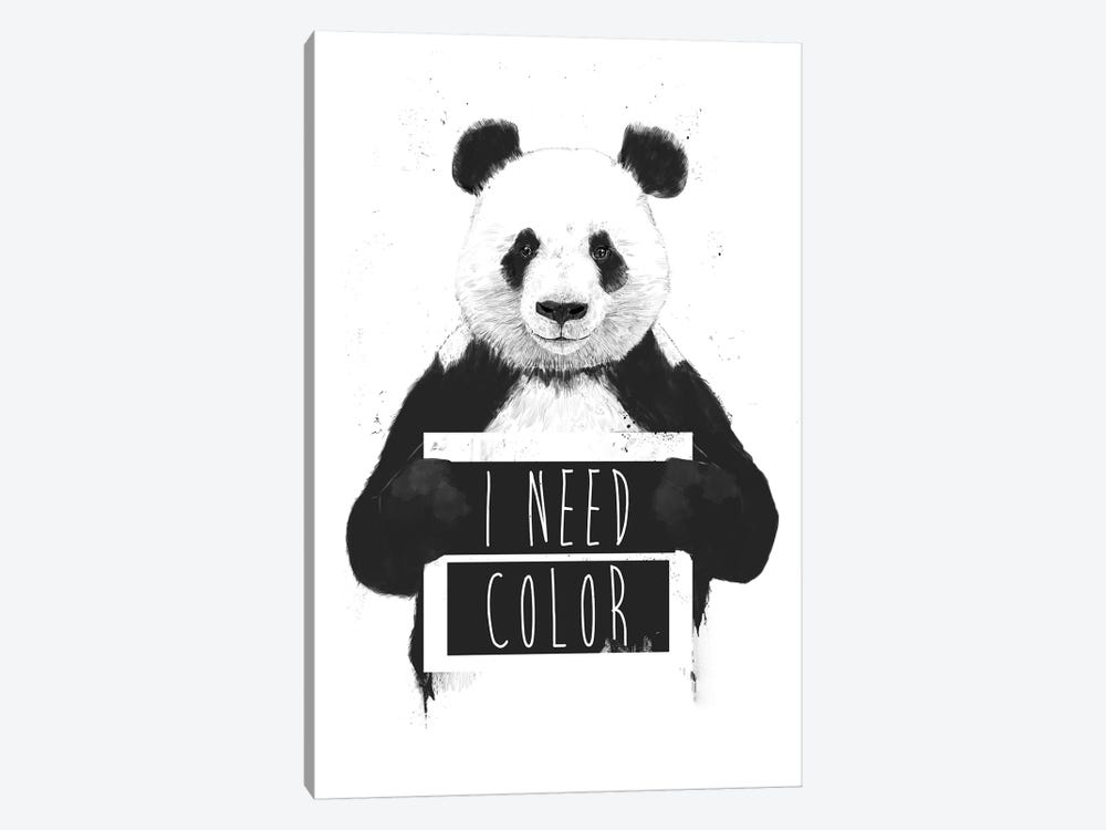 I Need Color by Balazs Solti 1-piece Canvas Print