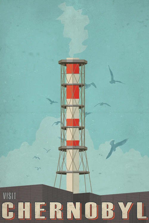 Visit Chernobyl by Balazs Solti wall art