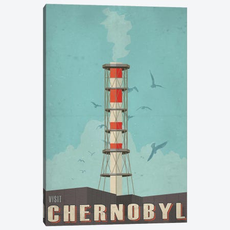 Visit Chernobyl Canvas Print #BSI204} by Balazs Solti Canvas Print