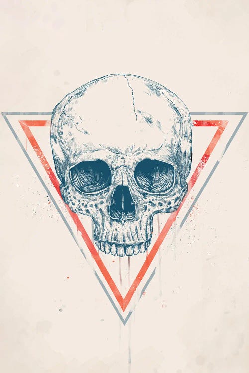 Skull In Triangles