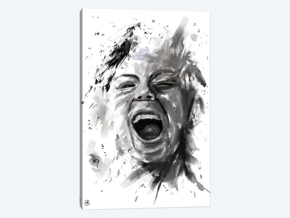 Anger by Balazs Solti 1-piece Canvas Wall Art