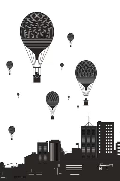 Balazs Solti: Balloons And The City by Balazs Solti