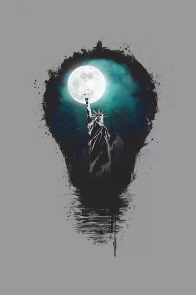 Sculptures & Statues: Big City Lights by Balazs Solti