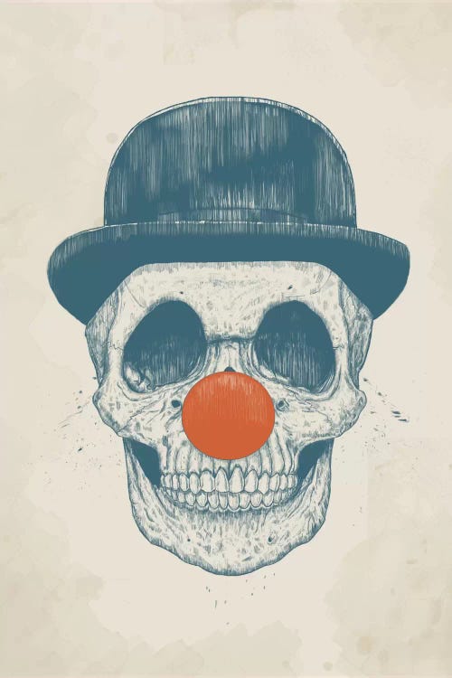 Dead Clown by Balazs Solti wall art
