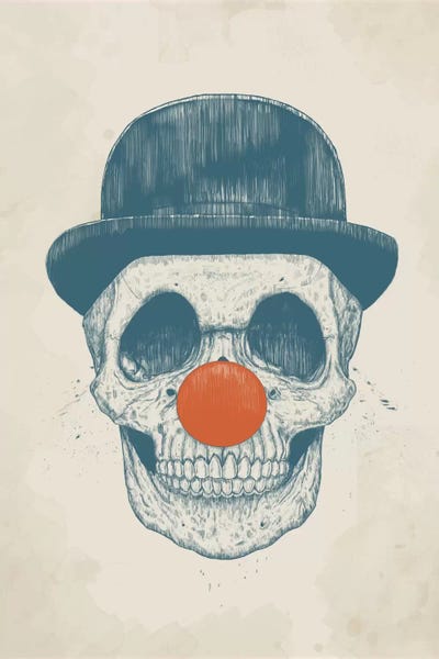 Skulls: Dead Clown by Balazs Solti