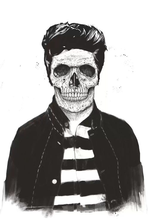 Death Fashion by Balazs Solti wall art