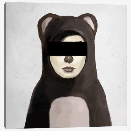 Fake Bear Canvas Print #BSI53} by Balazs Solti Canvas Artwork