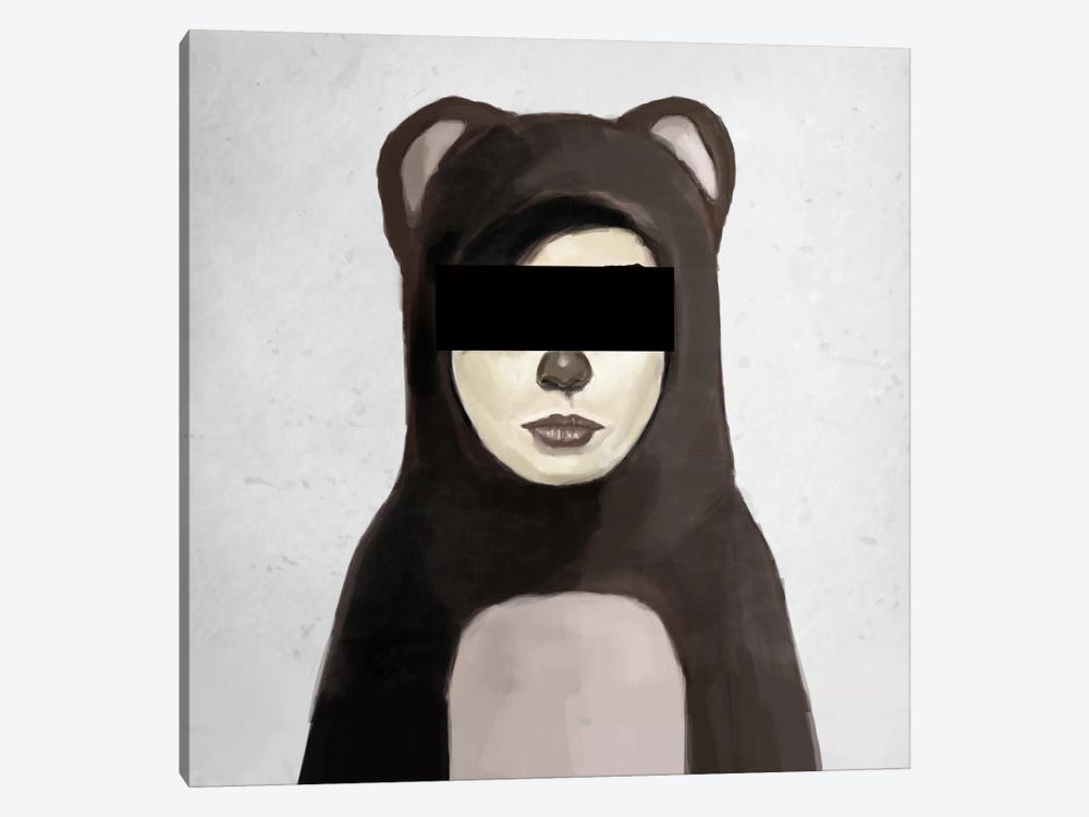 Fake Bear by Balazs Solti 1-piece Canvas Art