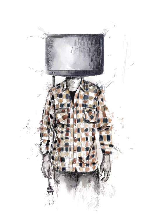 Unplugged 2.0 by Balazs Solti wall art