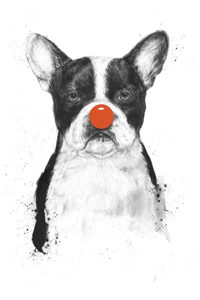 French Bulldogs: I'm Not Your Clown by Balazs Solti