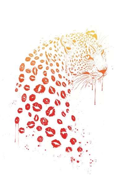 Leopards: Kiss Me by Balazs Solti