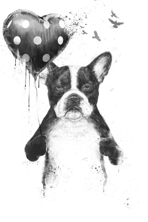 My Heart Goes Boom by Balazs Solti wall art