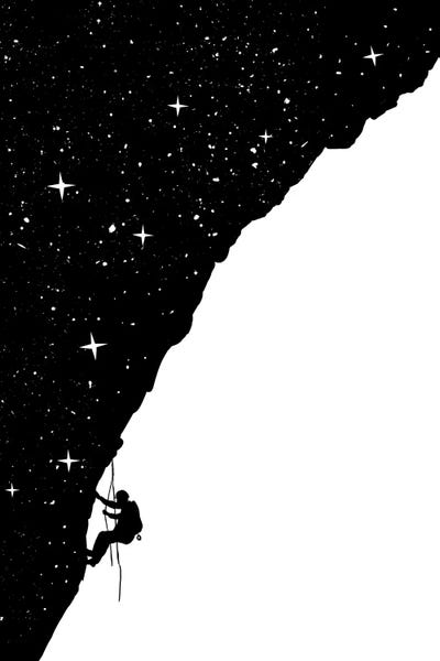 Kids Astronomy & Space Art: Night Climbing  by Balazs Solti